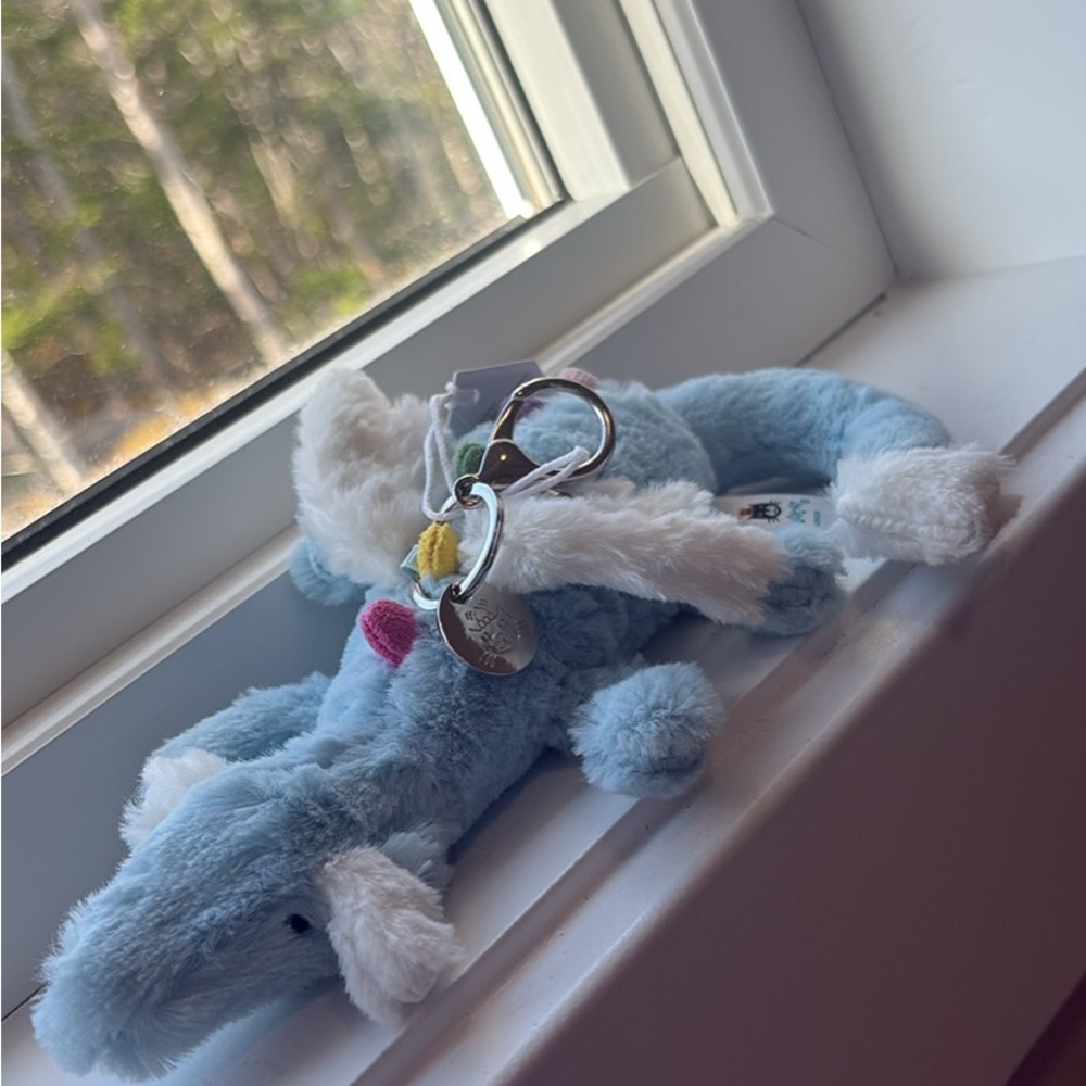 Jellycat Sky dragon bag charm. New